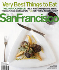 San Francisco Magazine Aug. 07